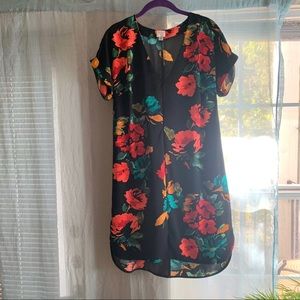 Floral formal dress